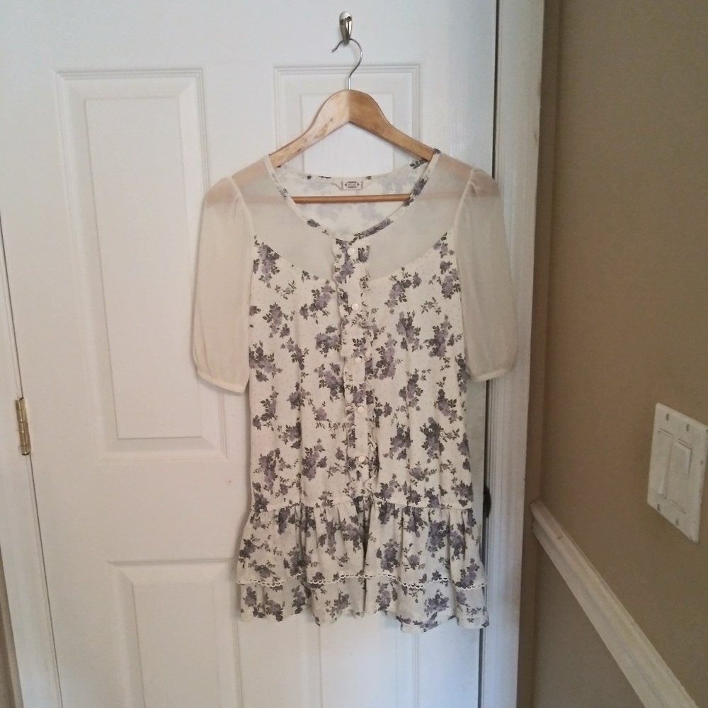 Floral blouse